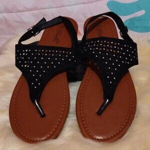 Katliu (11) Faux Leather Studded Sandals